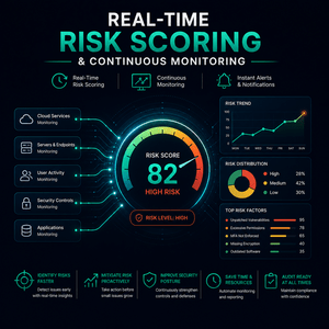 Real-Time Risk Scoring & Continuous Monitoring