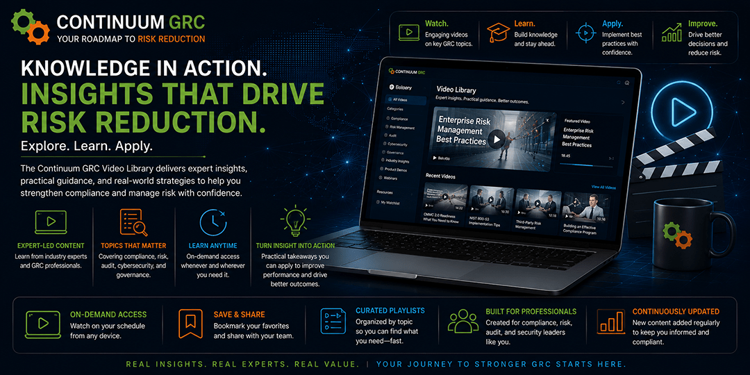 Video library for Continuum GRC