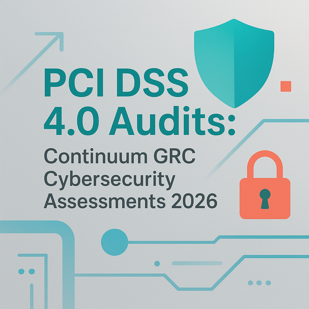 PCI DSS 4.0 Audits: Continuum GRC Cybersecurity Assessments 2026