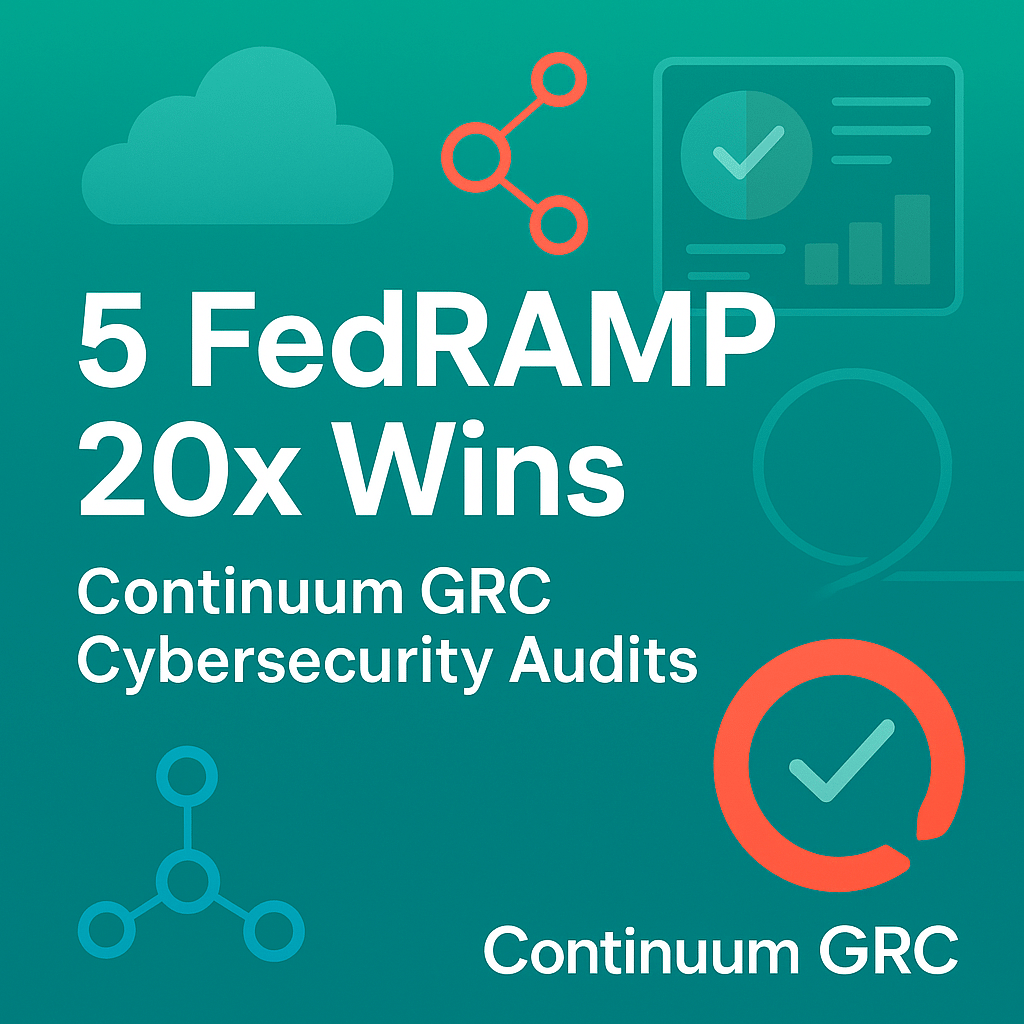 5 FedRAMP 20x Wins with Continuum GRC Cybersecurity Audits