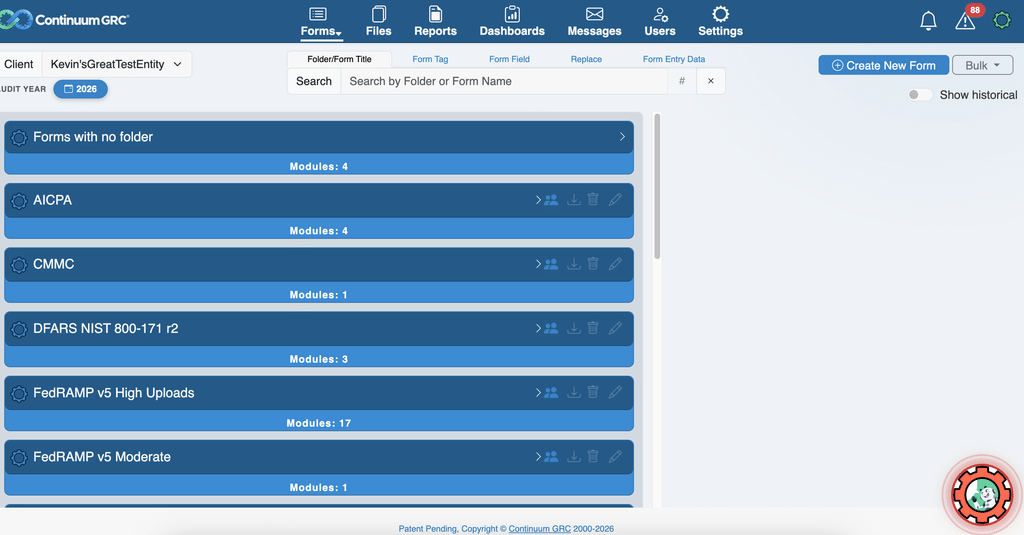 The Continuum GRC ITAM Dashboard